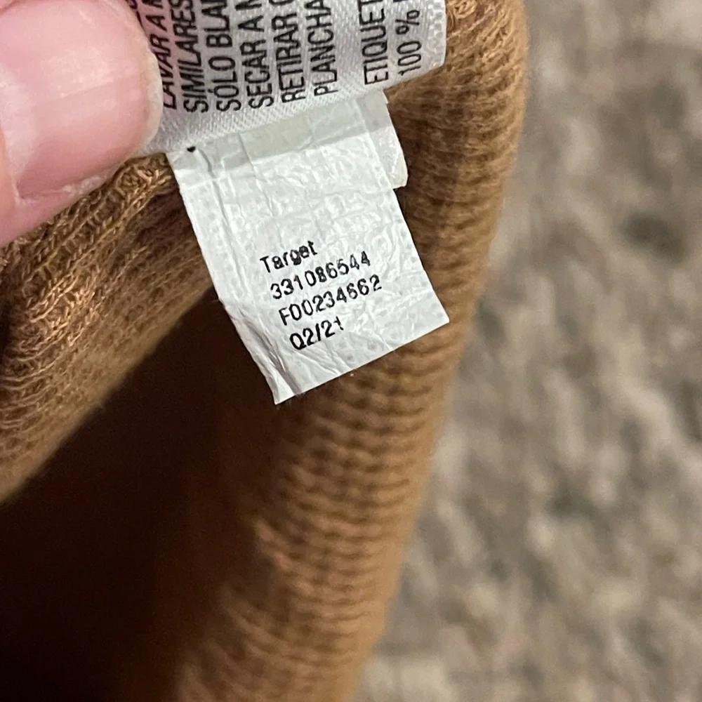 Wild fable muscle tank camel fitted dress